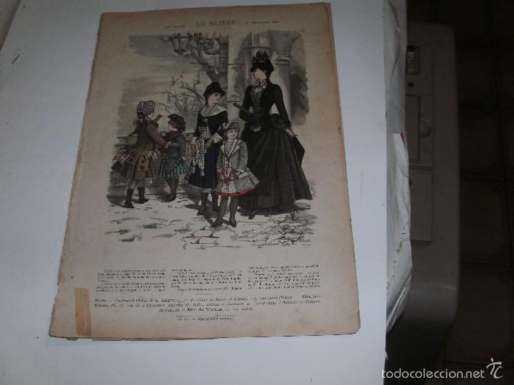 Arte: LE MODE ILLUSTR&Eacute;E - ANTIQUE ENGRAVING - - Foto 1