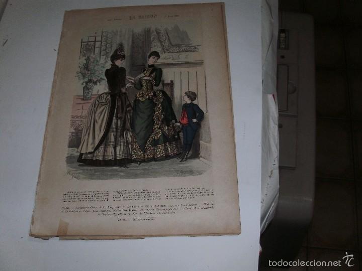 Arte: LE MODE ILLUSTR&Eacute;E - ANTIQUE ENGRAVING - - Foto 1