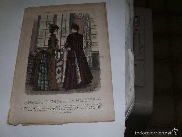 Arte: LE MODE ILLUSTR&Eacute;E - ANTIQUE ENGRAVING - - Foto 1