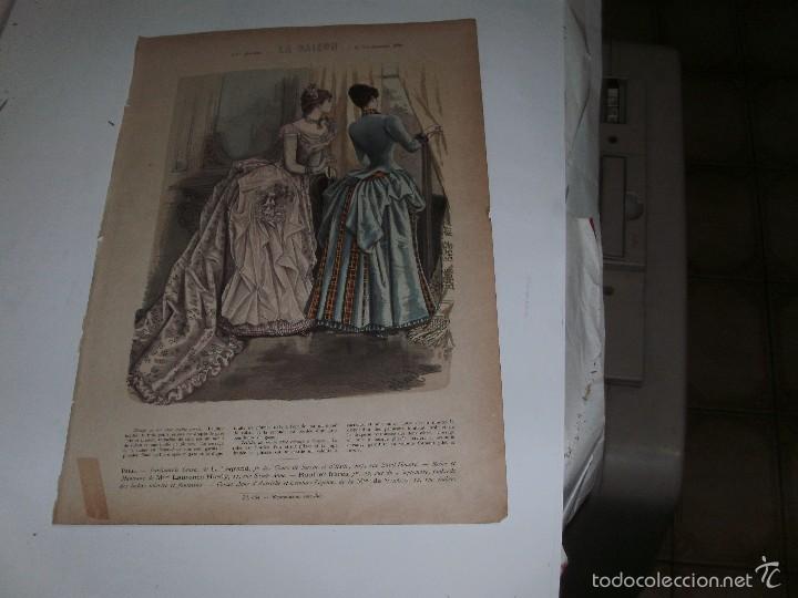 Arte: LE MODE ILLUSTR&Eacute;E - ANTIQUE ENGRAVING - - Foto 1
