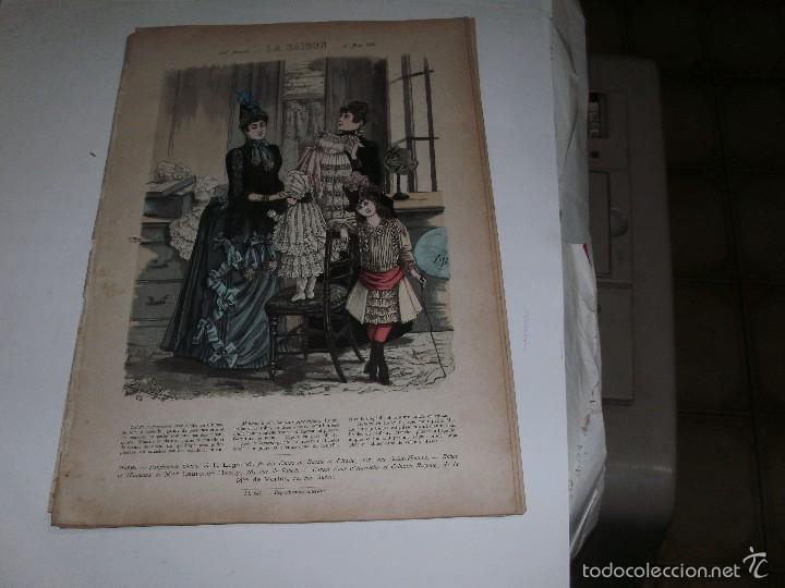 Arte: LE MODE ILLUSTR&Eacute;E - ANTIQUE ENGRAVING - - Foto 1