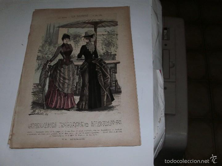 Arte: LE MODE ILLUSTR&Eacute;E - ANTIQUE ENGRAVING - - Foto 1