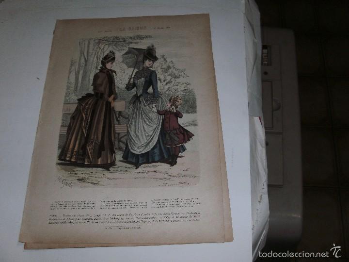 Arte: LE MODE ILLUSTR&Eacute;E - ANTIQUE ENGRAVING - - Foto 1