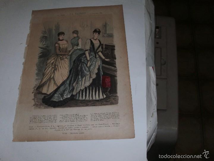 Arte: LE MODE ILLUSTR&Eacute;E - ANTIQUE ENGRAVING - - Foto 1