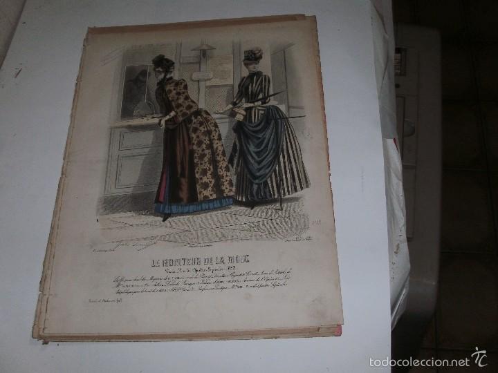 Arte: LE MODE ILLUSTR&Eacute;E - ANTIQUE ENGRAVING - - Foto 1