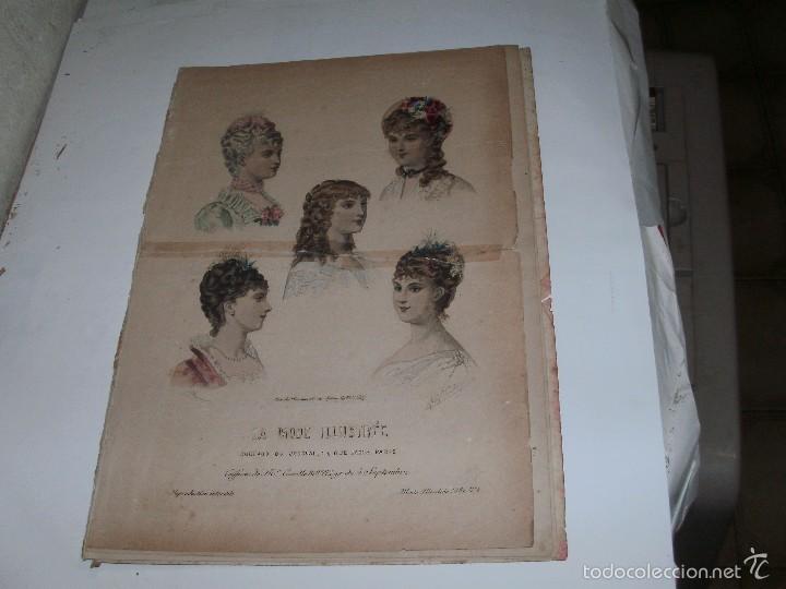 Arte: LE MODE ILLUSTR&Eacute;E - ANTIQUE ENGRAVING - - Foto 1