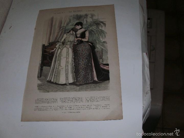 Arte: LE MODE ILLUSTR&Eacute;E - ANTIQUE ENGRAVING - - Foto 1