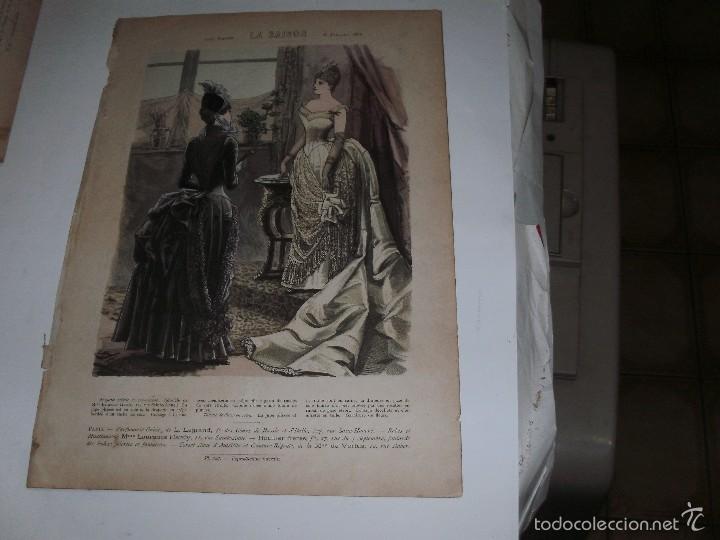 Arte: LA MODE ILUSTR&Eacute;E - ANTIQUE ENGRAVING - - Foto 1