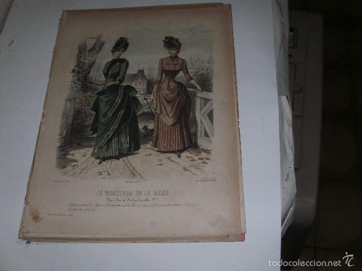 Arte: LE MODE ILLUSTR&Eacute;E - ANTIQUE ENGRAVING - - Foto 1