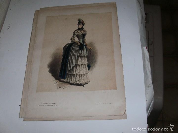 Arte: LE MODE ILLUSTR&Eacute;E - ANTIQUE ENGRAVING - - Foto 1