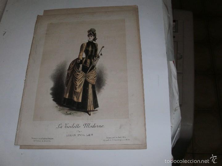 Arte: LE MODE ILLUSTR&Eacute;E - ANTIQUE ENGRAVING - - Foto 1