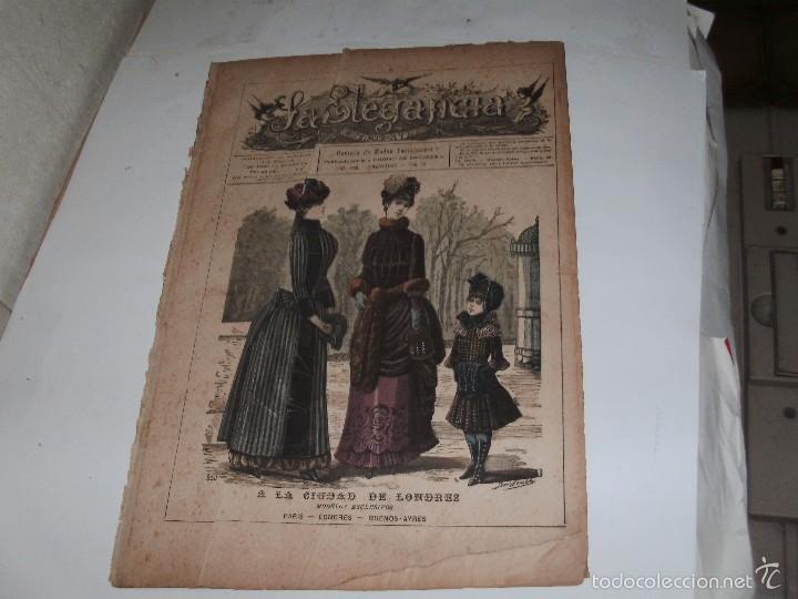 Arte: LE MODE ILLUSTR&Eacute;E - ANTIQUE ENGRAVING - - Foto 1