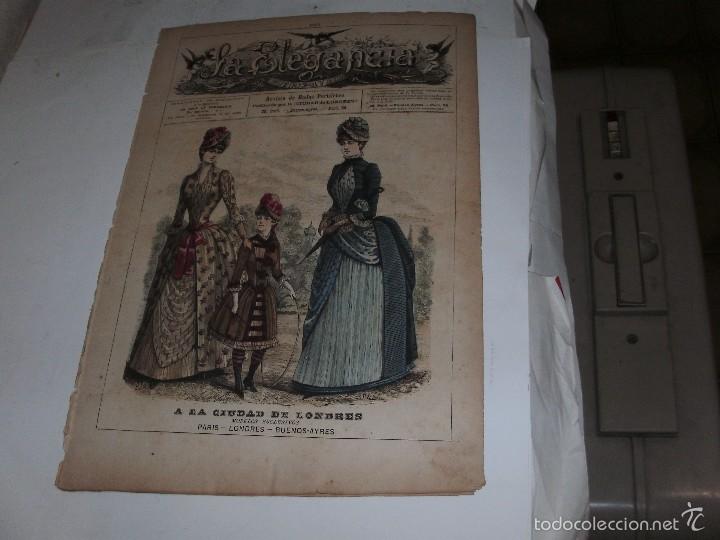 Arte: LE MODE ILLUSTR&Eacute;E - ANTIQUE ENGRAVING - - Foto 1
