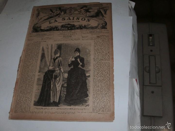 Arte: LA SAISON - ANTIQUE ENGRAVING - - Foto 1