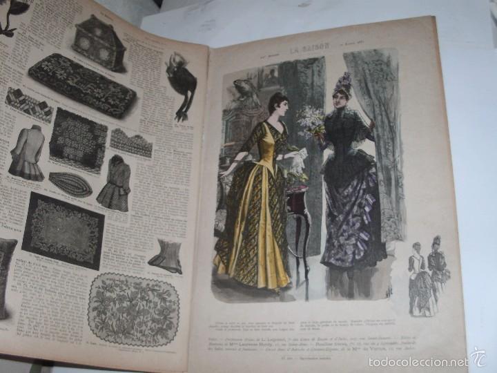 Arte: LA SAISON - ANTIQUE ENGRAVING - - Foto 2