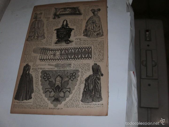 Arte: LA SAISON - ANTIQUE ENGRAVING - - Foto 3