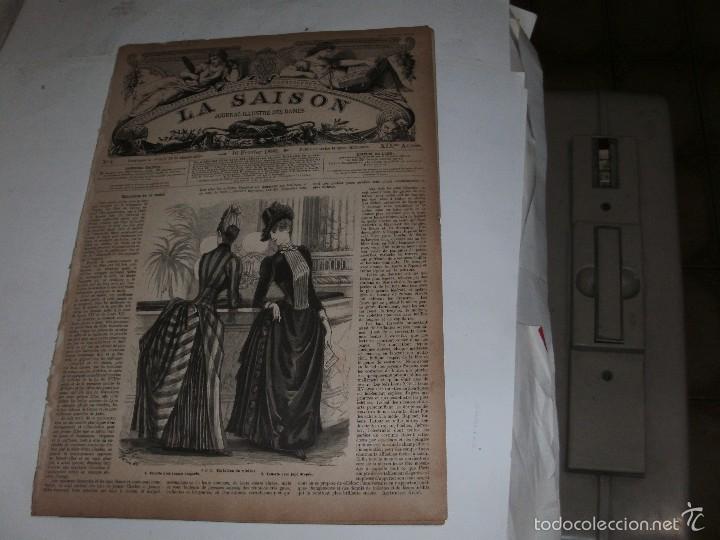 Arte: LA SAISON - ANTIQUE ENGRAVING - - Foto 1
