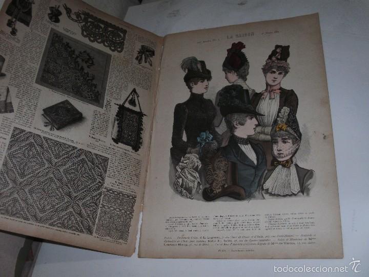 Arte: LA SAISON - ANTIQUE ENGRAVING - - Foto 2