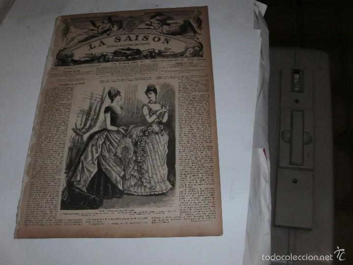 Arte: LA SAISON - ANTIQUE ENGRAVING - - Foto 1