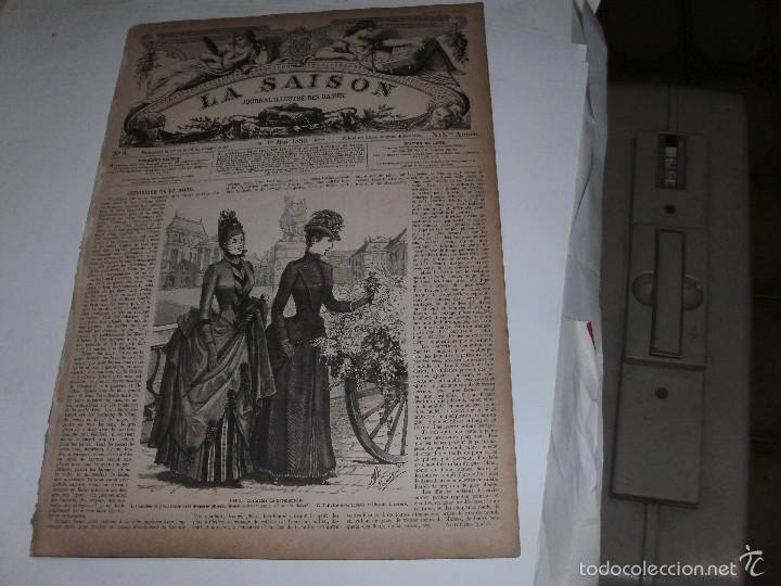 Arte: LA SAISON - ANTIQUE ENGRAVING - - Foto 1