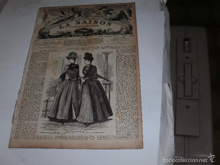Arte: LA SAISON - ANTIQUE ENGRAVING - - Foto 1