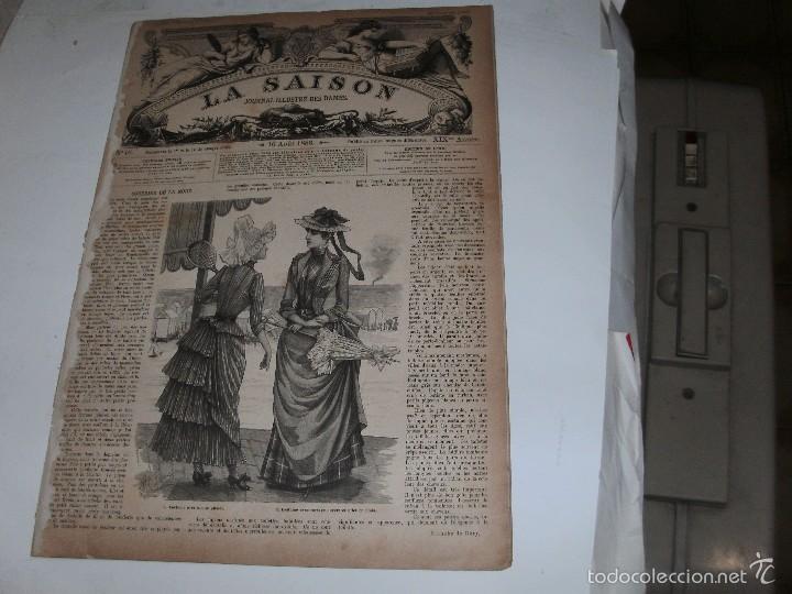 Arte: LA SAISON - ANTIQUE ENGRAVING - - Foto 1