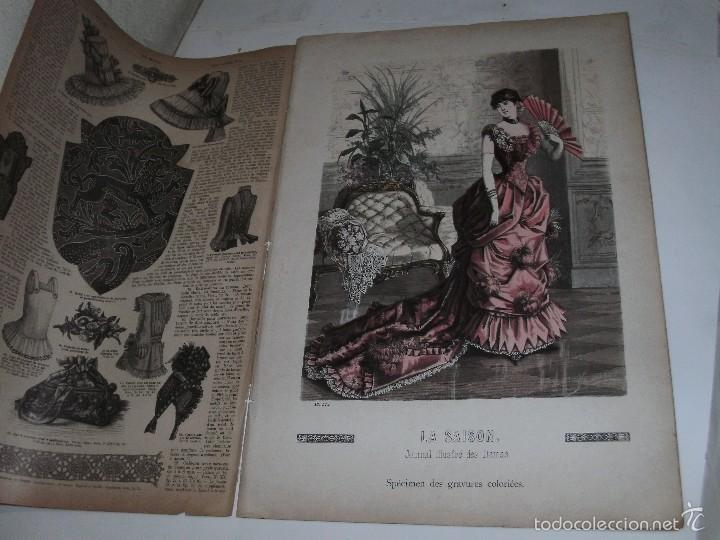 Arte: LA SAISON - ANTIQUE ENGRAVING - - Foto 2