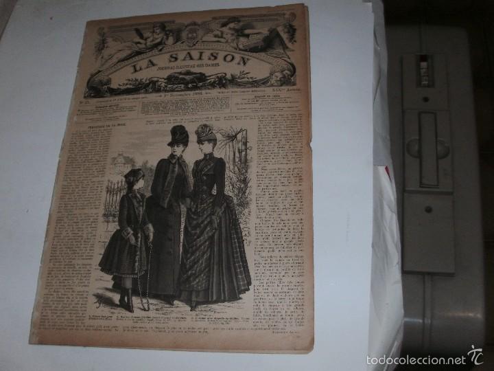 Arte: LA SAISON - ANTIQUE ENGRAVING - - Foto 1