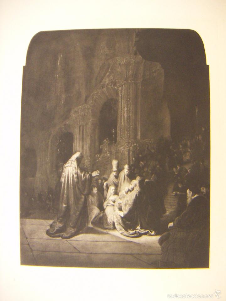 Arte: Grabado de Rembrandt de 1906 - Foto 1