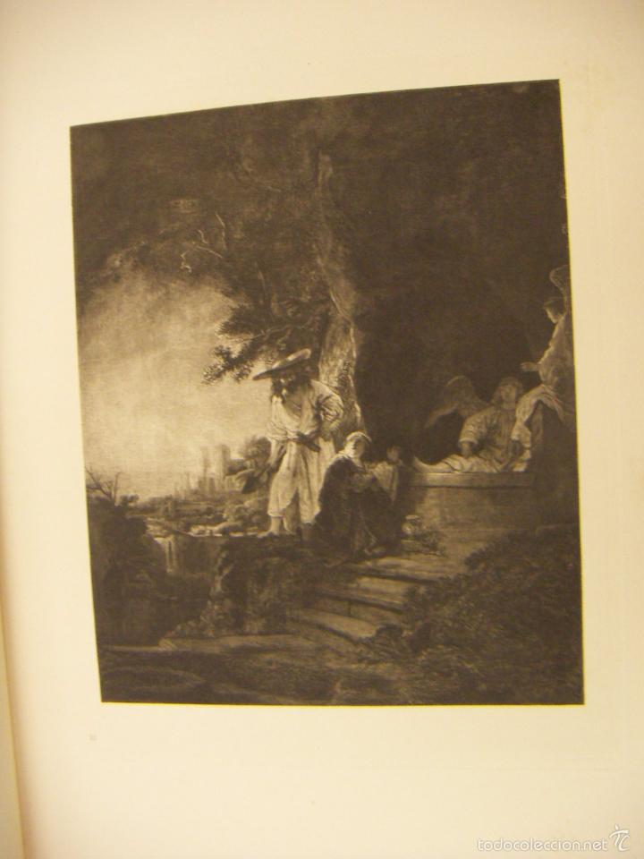 Arte: Grabado de Rembrandt de 1906 - Foto 1