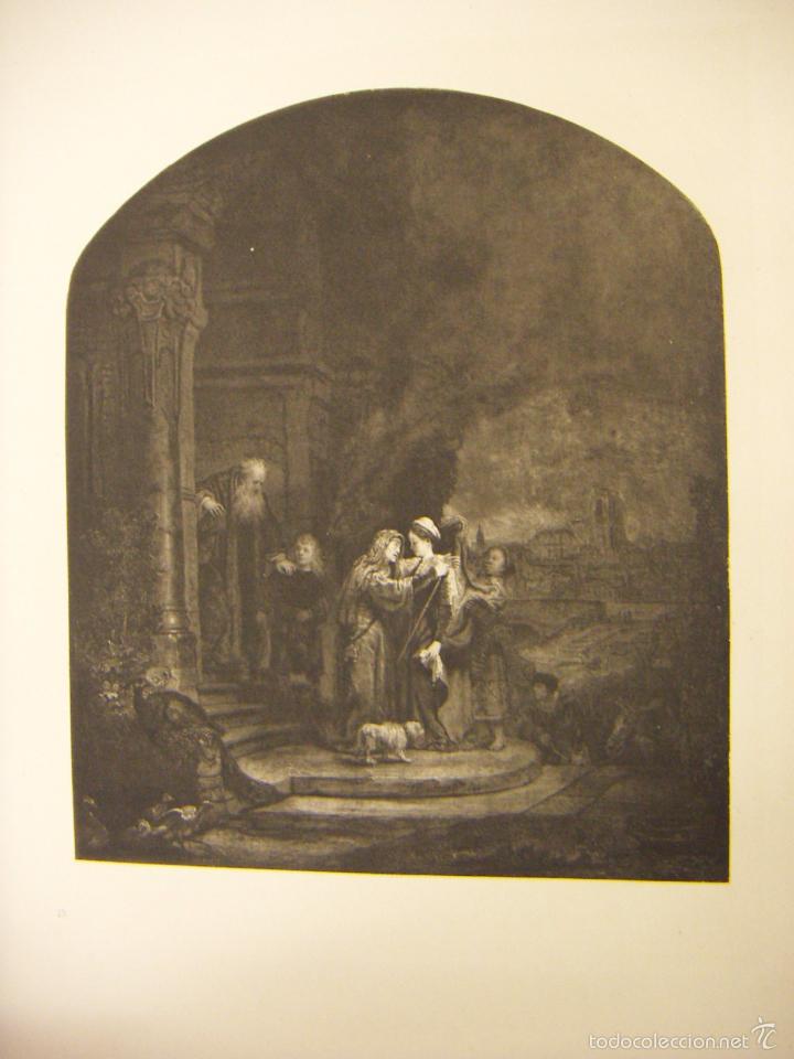 Arte: Grabado de Rembrandt de 1906 - Foto 1