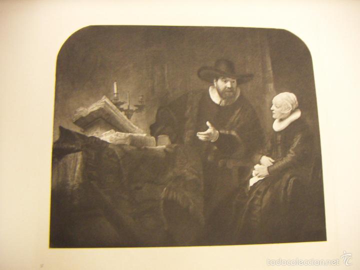 Arte: Grabado de Rembrandt de 1906 - Foto 1