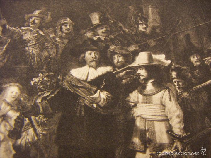 Arte: Grabado de Rembrandt de 1906 - Foto 2