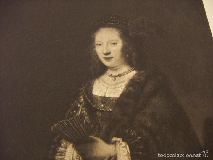 Arte: Grabado de Rembrandt de 1906 - Foto 2
