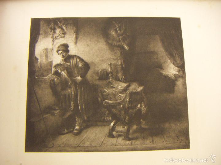 Arte: Grabado de Rembrandt de 1906 - Foto 1