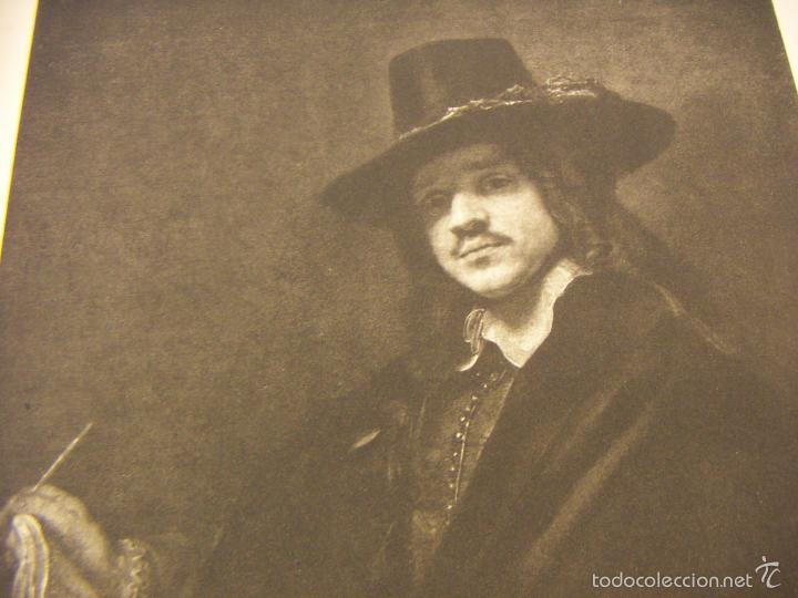 Arte: Grabado de Rembrandt de 1906 - Foto 2