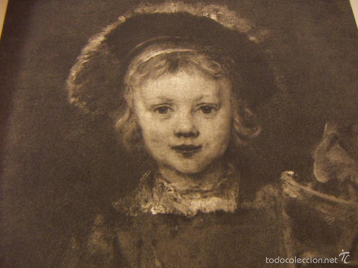 Arte: Grabado de Rembrandt de 1906 - Foto 2