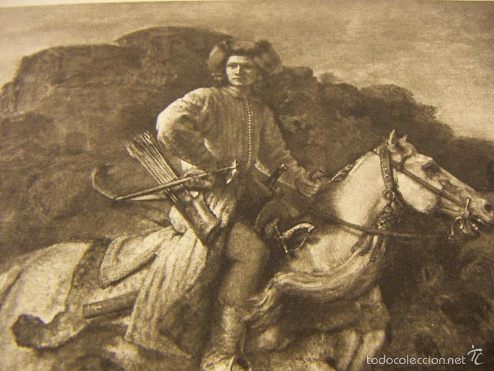 Arte: Grabado de Rembrandt de 1906 - Foto 2
