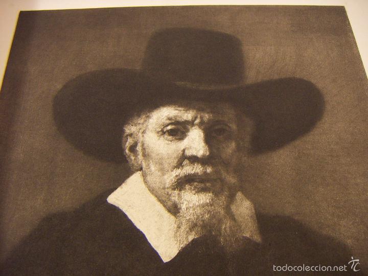 Arte: Grabado de Rembrandt de 1906 - Foto 2