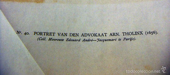 Arte: Grabado de Rembrandt de 1906 - Foto 3