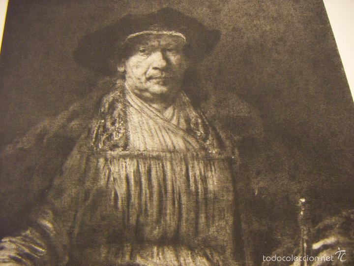 Arte: Grabado de Rembrandt de 1906 - Foto 2
