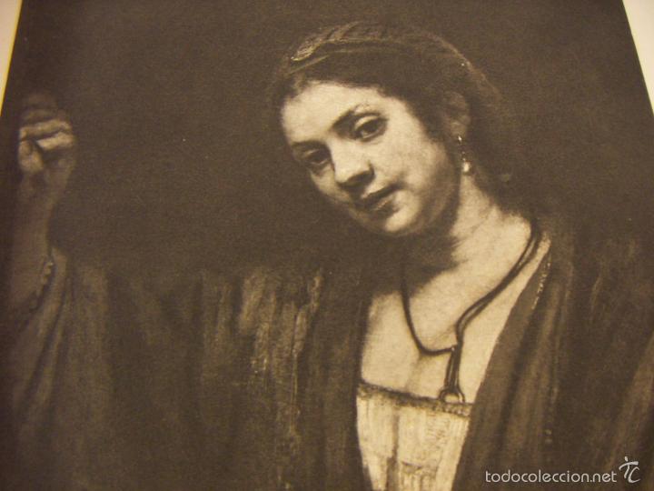 Arte: Grabado de Rembrandt de 1906 - Foto 2