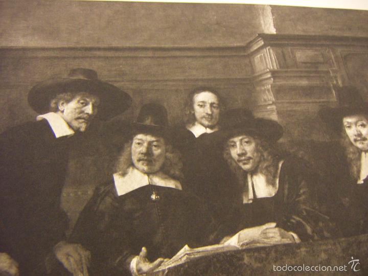 Arte: Grabado de Rembrandt de 1906 - Foto 2