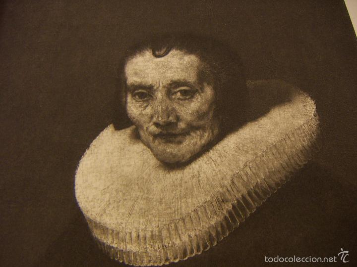 Arte: Grabado de Rembrandt de 1906 - Foto 2