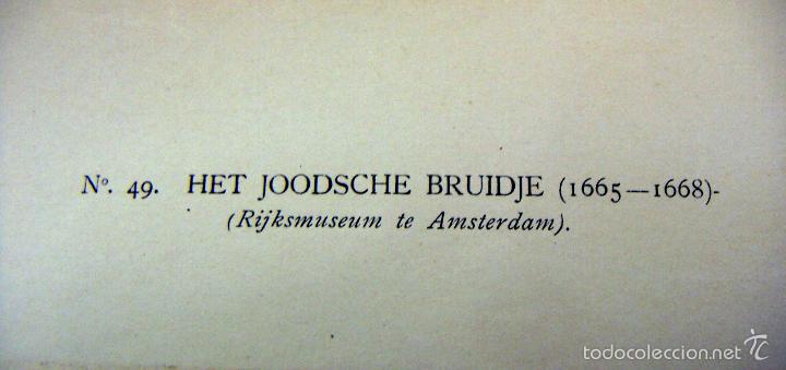 Arte: Grabado de Rembrandt de 1906 - Foto 3