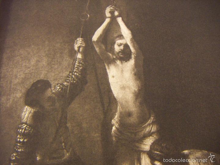 Arte: Grabado de Rembrandt de 1906 - Foto 2