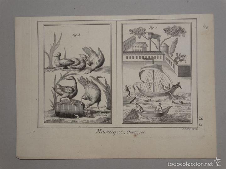 Arte: Mosaico II, 1775. Diderot/DAlembert/Bernard - Foto 1