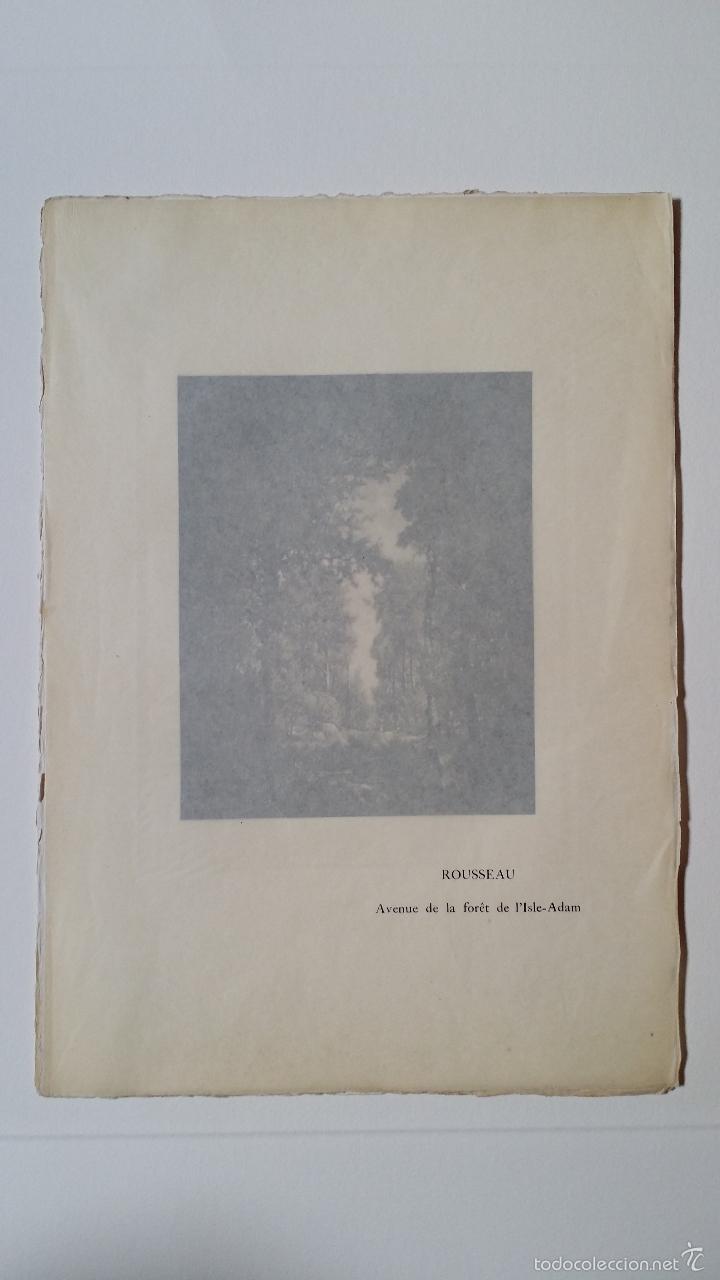 Arte: HENRI ROUSSEAU: L´Isle Adam, heliograbado de la Colección Chauchard / París 1911 - Foto 3 - 56598523