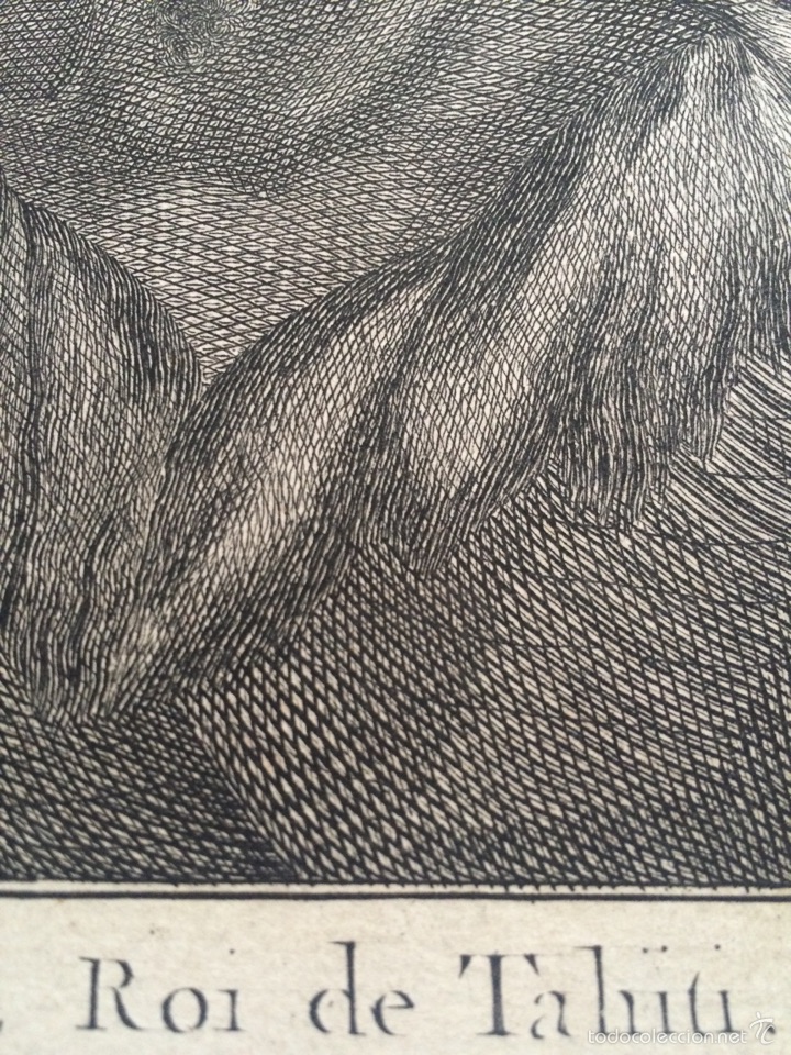 Arte: GRABADO LIBRO DE VIAJES DEL CAPIT&Aacute;N COOK - Foto 4