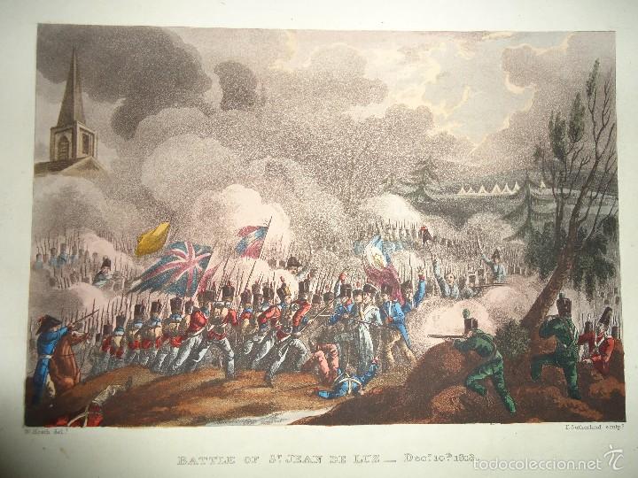Art: BATALLA DE St. JEAN DE LUZ - 10 DICIEMBRE 1813 - MILITAR FRANCE